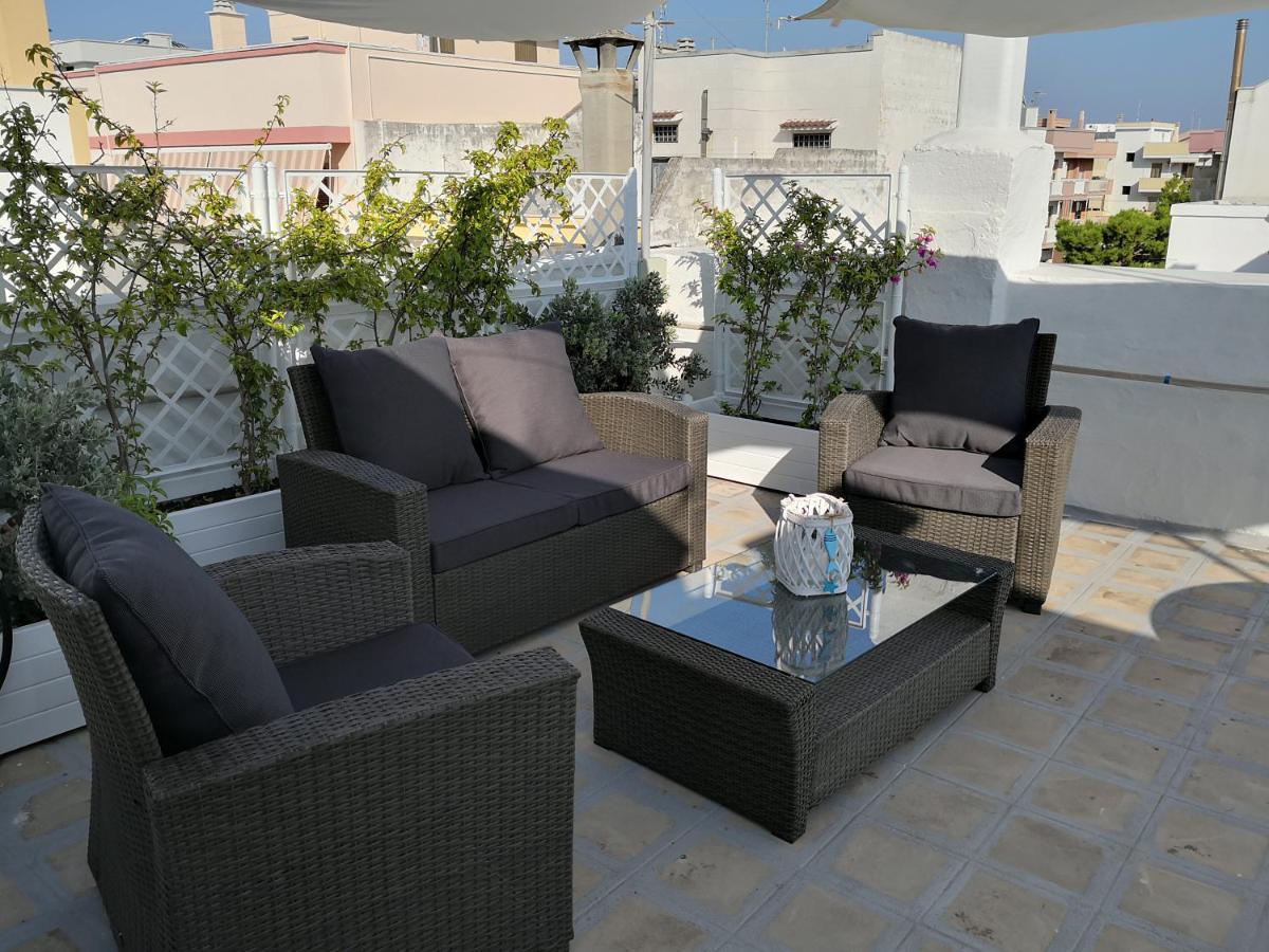 Vele Bianche Cosy Home Con Terrazza ポリニャーノ・ア・マーレ エクステリア 写真