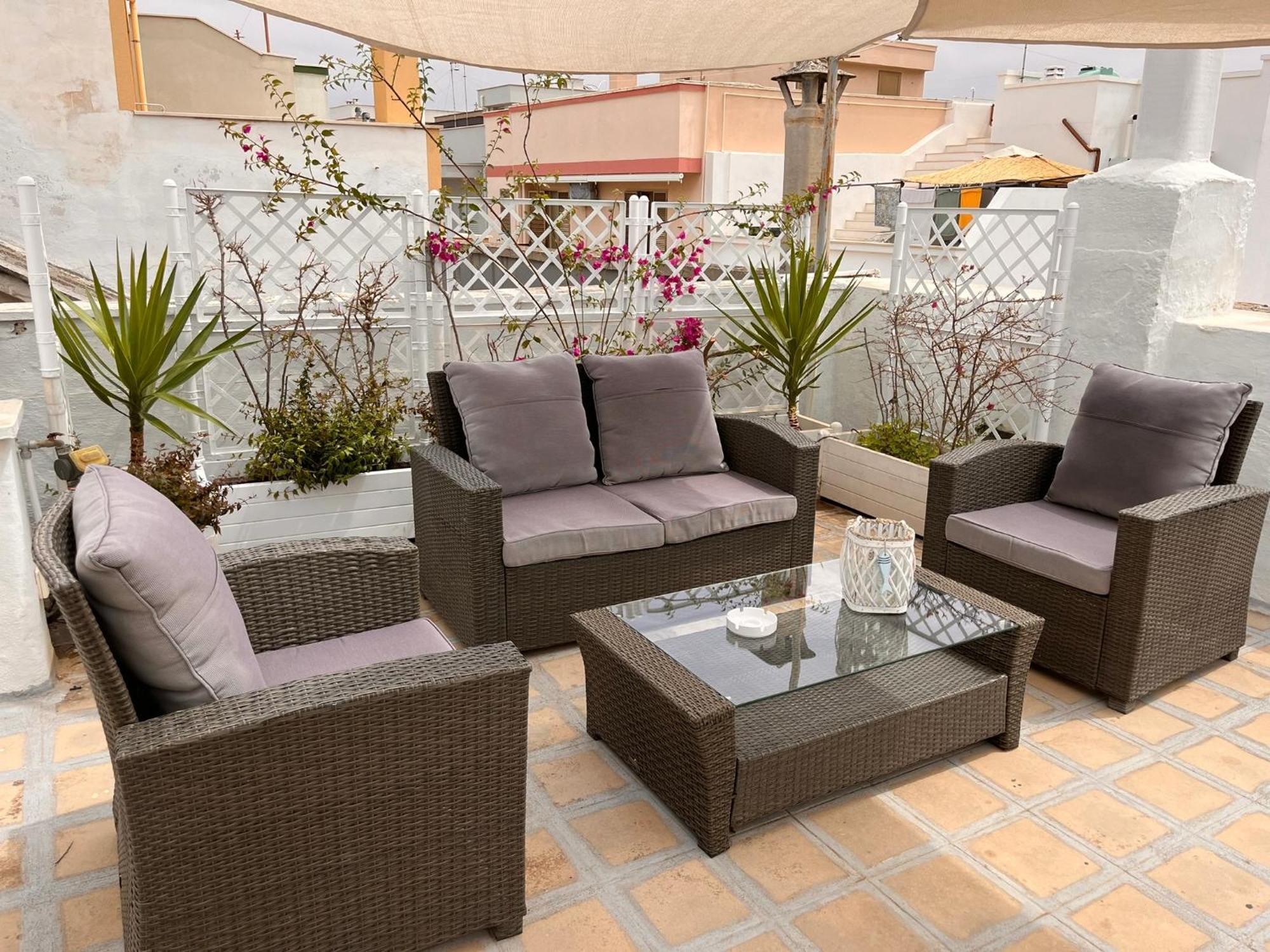 Vele Bianche Cosy Home Con Terrazza ポリニャーノ・ア・マーレ エクステリア 写真