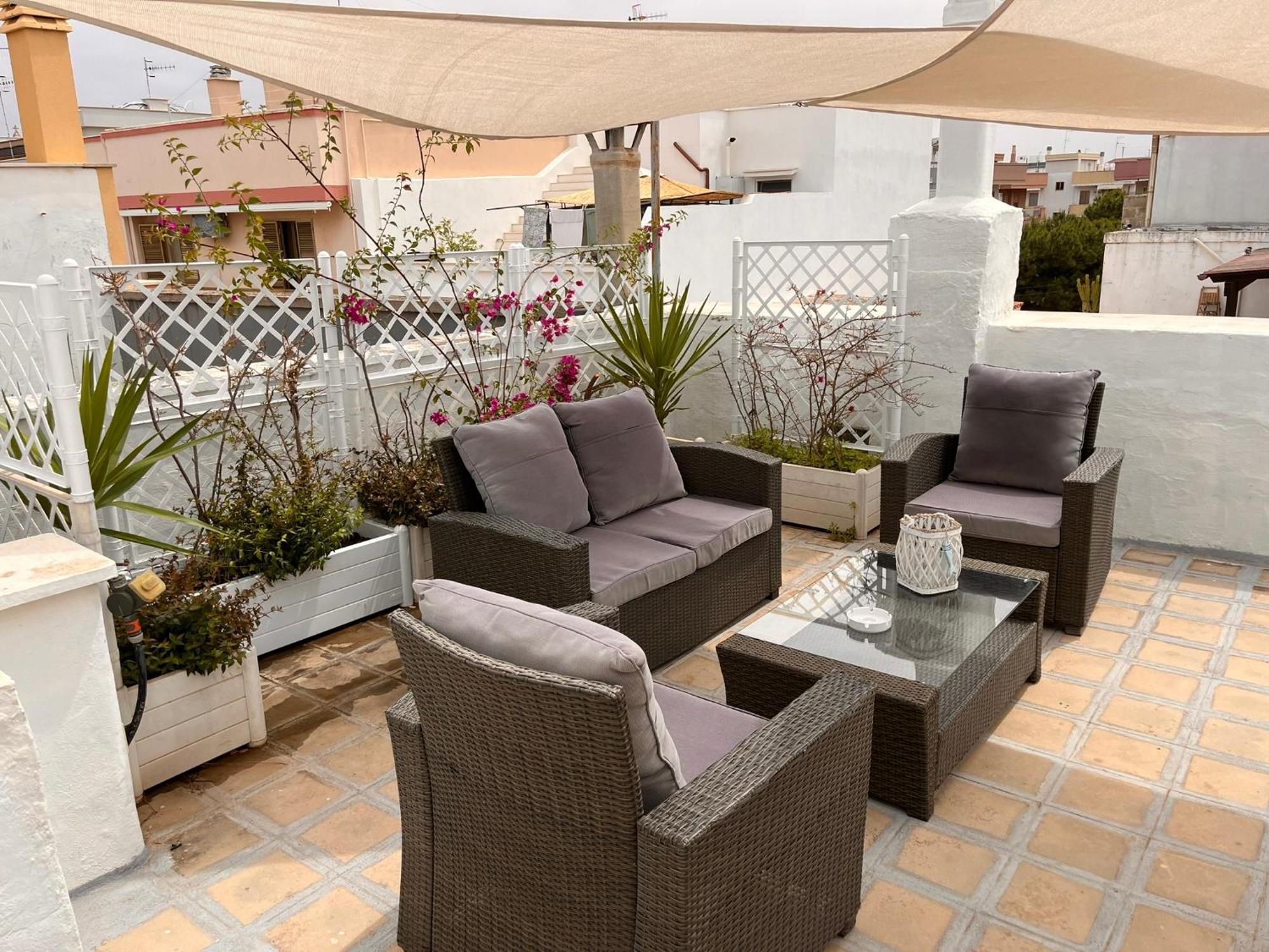 Vele Bianche Cosy Home Con Terrazza ポリニャーノ・ア・マーレ エクステリア 写真